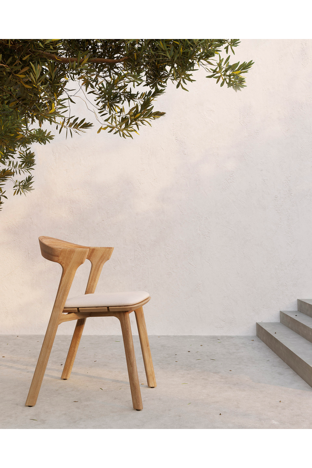 Teak Outdoor Dining Chair | Ethnicraft Bok | Oroa.com