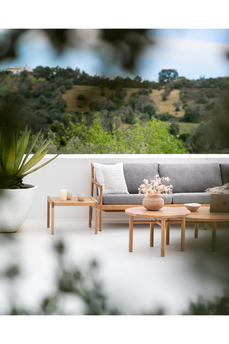 Teak 3+ Seater Outdoor Sofa | Ethnicraft Jack | Oroa.com