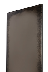 Rectangular Wall Mirror – material finish angled view