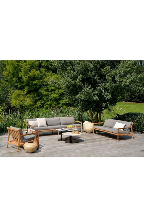 Teak Framed Outdoor Lounge Chair | Ethnicraft Jack | Oroa.com