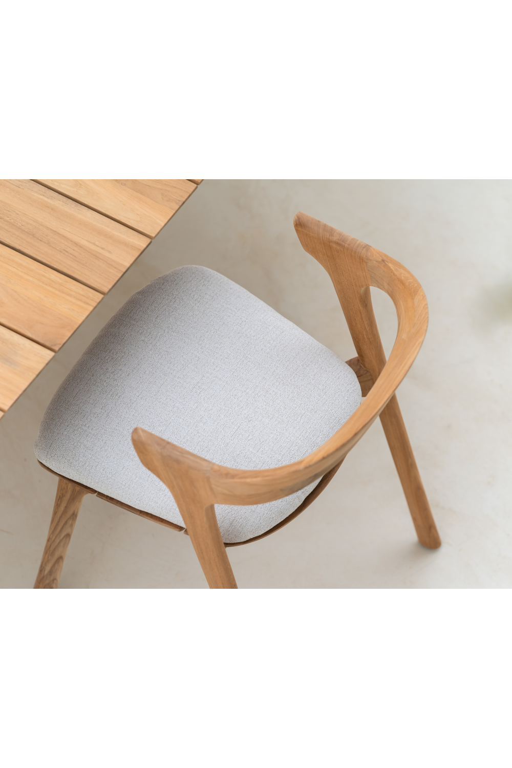 Teak Outdoor Dining Chair | Ethnicraft Bok | Oroa.com