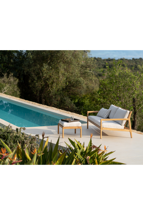 Teak Framed Outdoor Sofa – Jack – teak finish alternate view 31