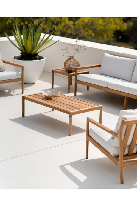 Teak 3+ Seater Outdoor Sofa – Jack – teak finish alternate view 24