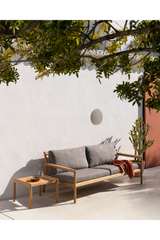 Teak Framed Outdoor Sofa – Jack – teak finish alternate view 18
