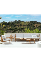 Teak 3+ Seater Outdoor Sofa – Jack – teak finish alternate view 20