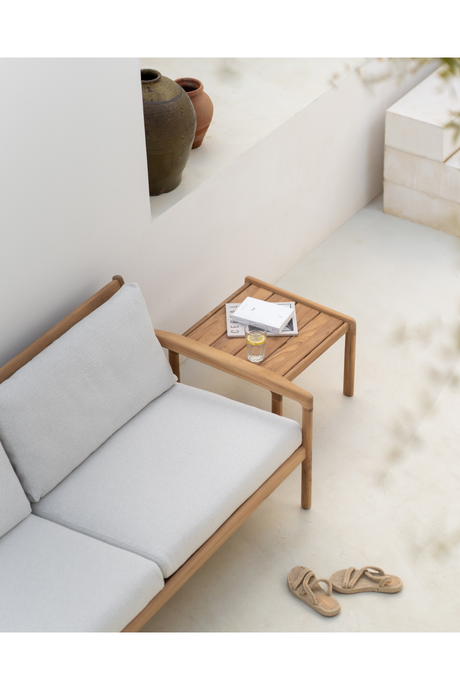 Teak Framed Outdoor Sofa – Jack – teak finish alternate view 28