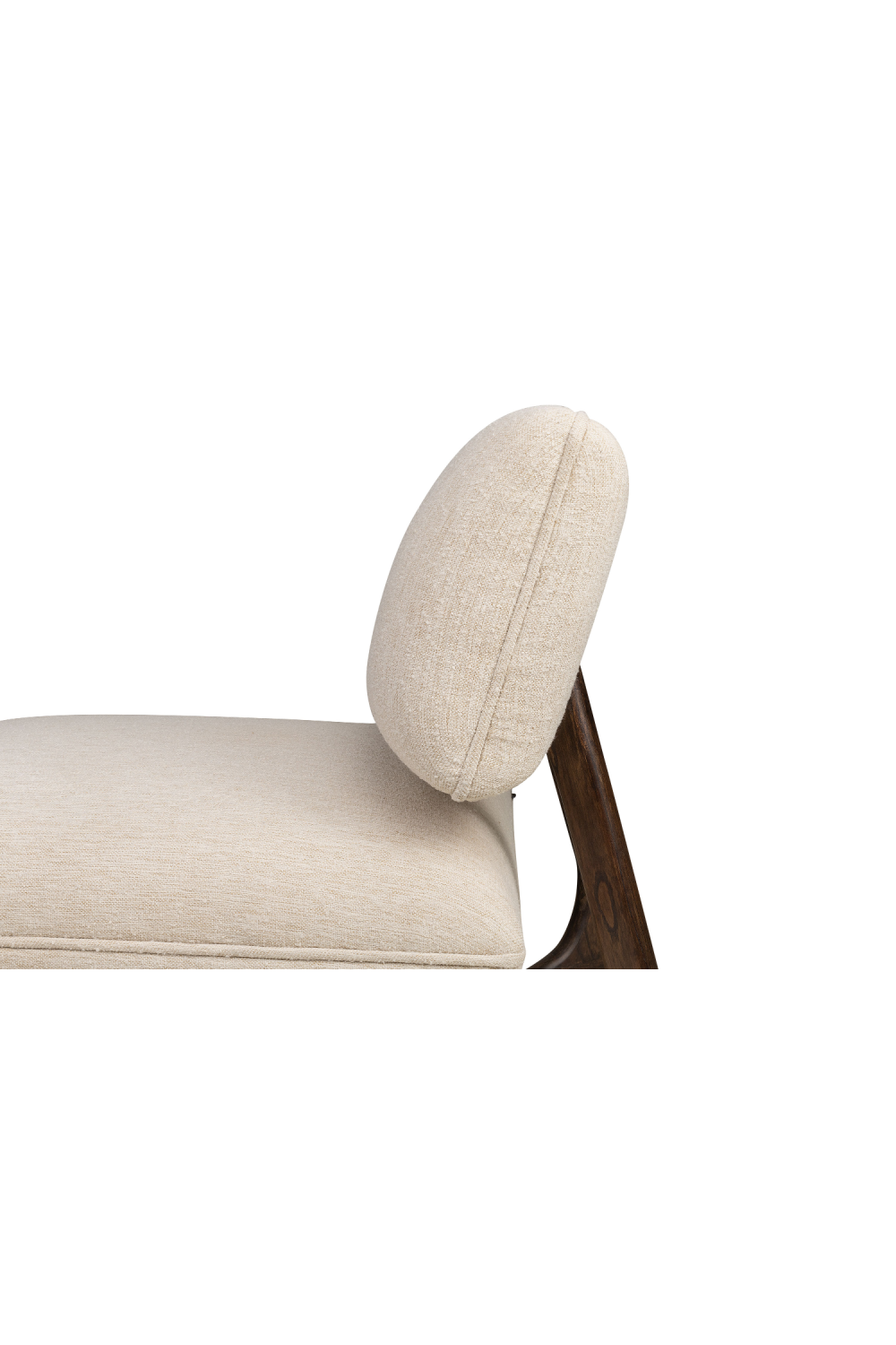 Beige Upholstered Lounge Chair | Versmissen Londa | Oroa.com