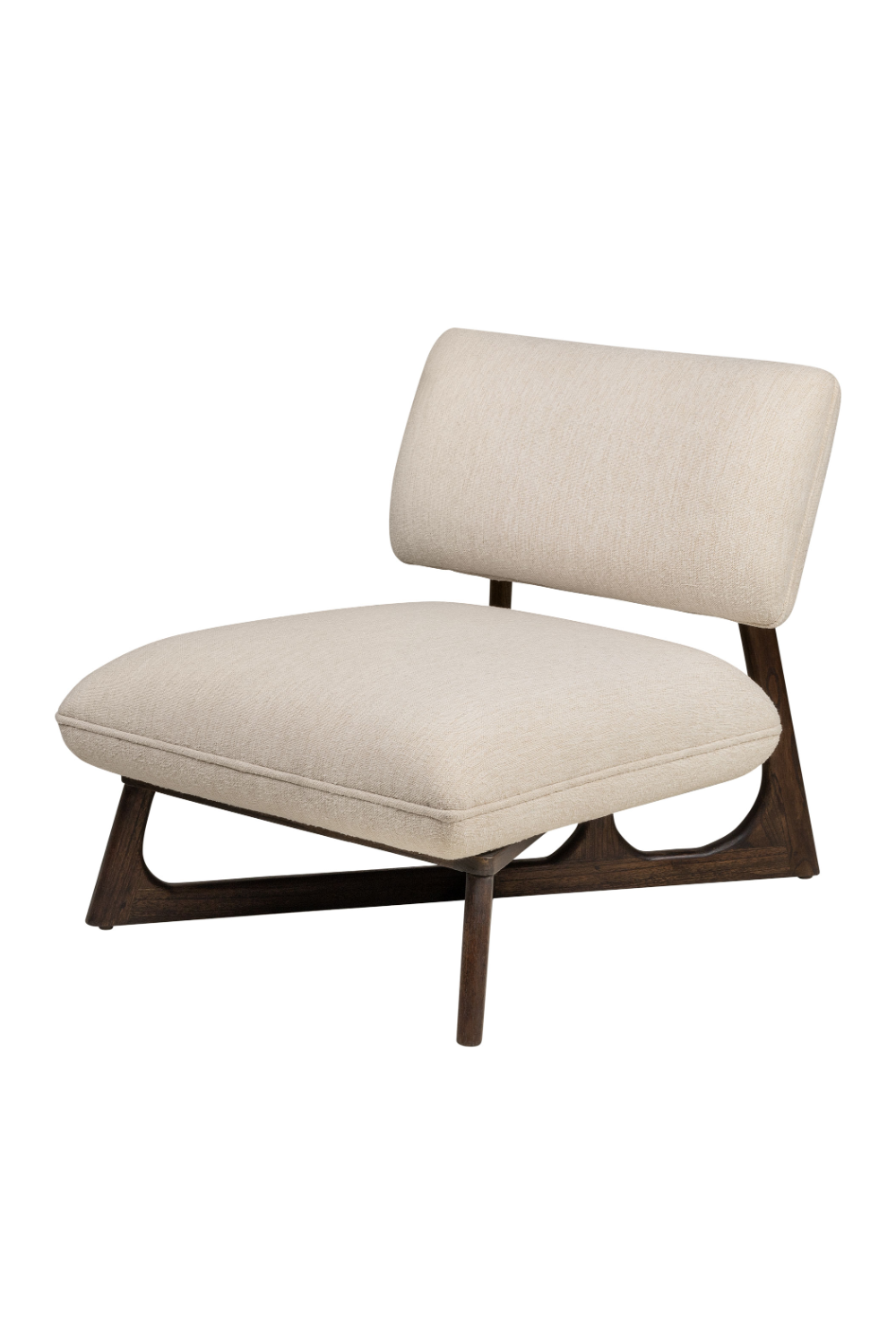 Beige Upholstered Lounge Chair | Versmissen Londa | Oroa.com