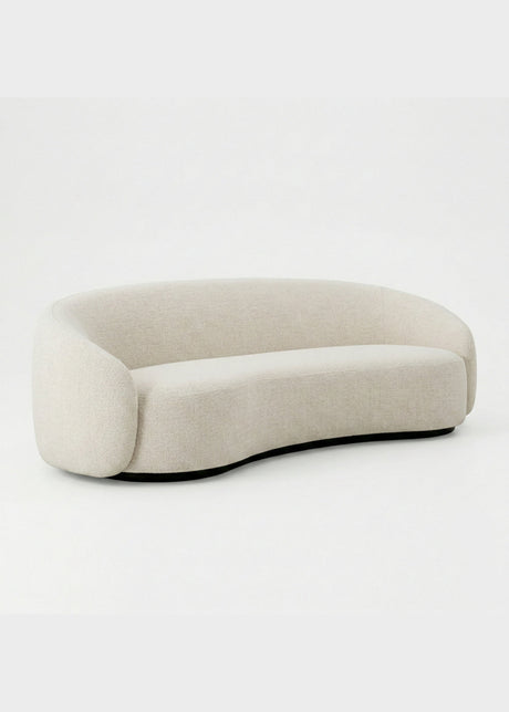 curved off white sofa - www.oroa.com