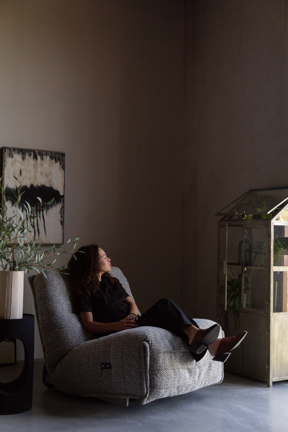 Recliner Lounge Chair | Dutchbone Hamilton | Oroa.com