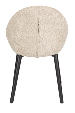 Bouclé Tub Dining Chairs (2) | Dutchbone Fenna | OROA.com

