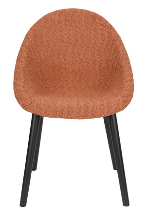 Bouclé Tub Dining Chairs (2) | Dutchbone Fenna | OROA.com
