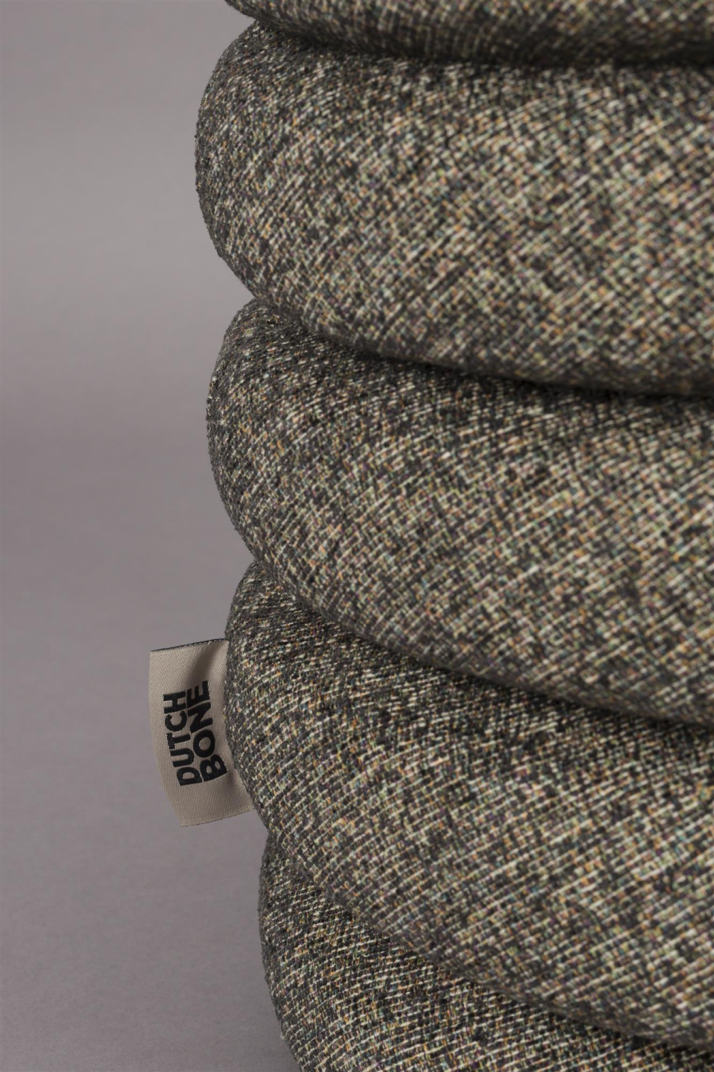 Bouclé Upholstered Stool | Dutchbone Fern | OROA.com