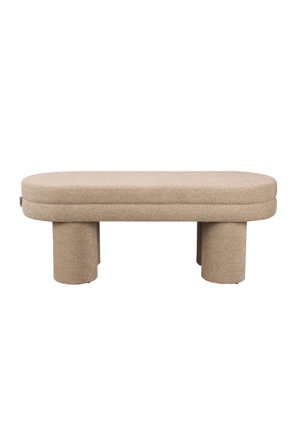 Bouclé Upholstered Bench | Dutchbone Fern | OROA.com
