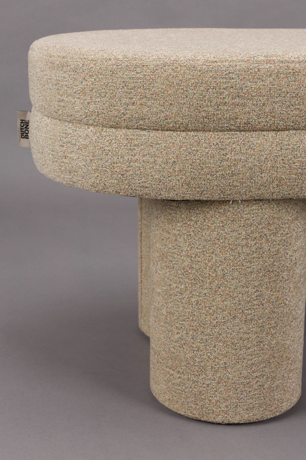 Bouclé Upholstered Bench | Dutchbone Fern | OROA.com
