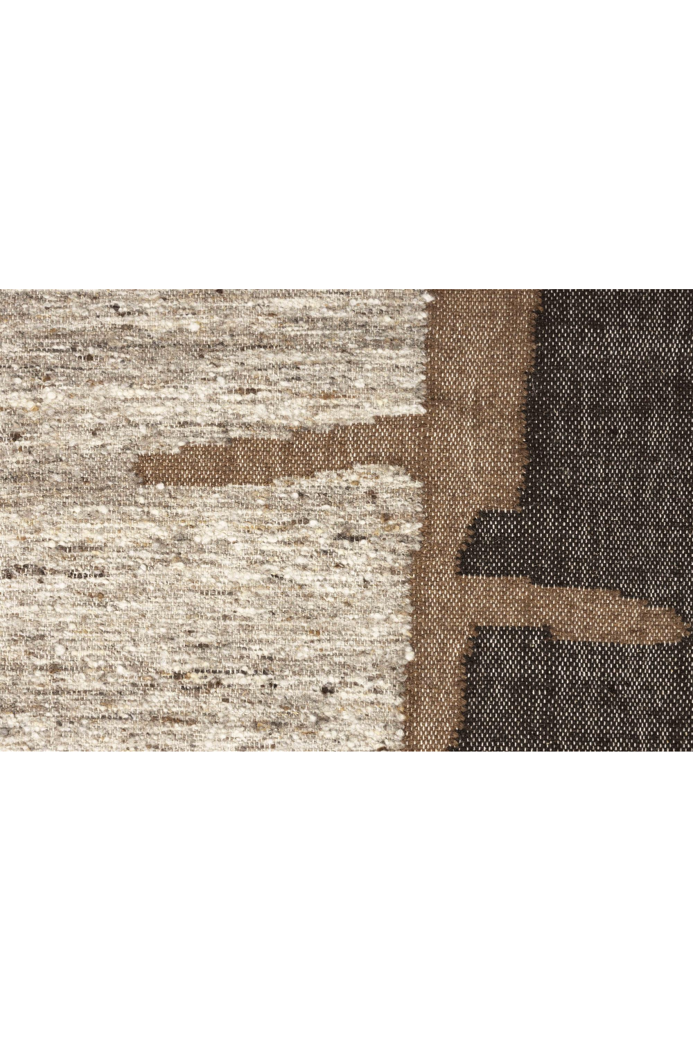 Hand-woven Wool Carpet 6'7" x 10' | Dutchbone Briton | OROA.com
