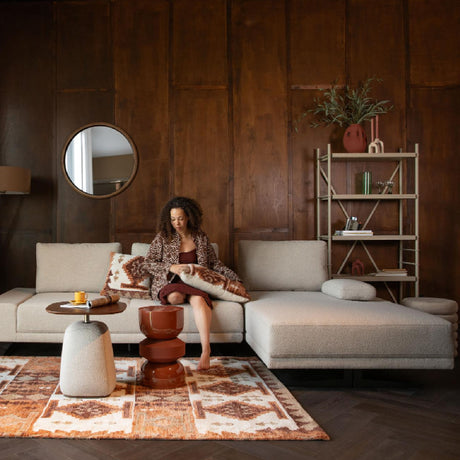   Beige Iron Shelf | Oroa.com