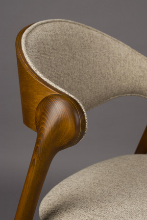 50s Cushioned Dining Chair | Dutchbone Babington | OROA.com