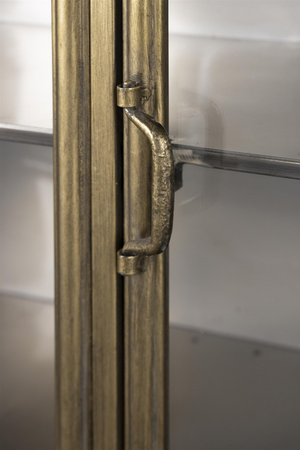 Antique Brass 3-Door Sideboard | Dutchbone Gertlush | OROA.com