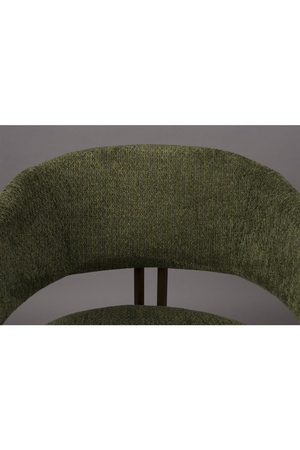 Bouclé Curved Dining Chairs (2) | Dutchbone Naida| OROA.com
