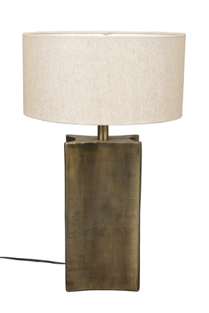 Cream Linen Table Lamp | Dutchbone Rico | OROA.com