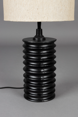 White Linen Table Lamp | Dutchbone Yalu | OROA.com