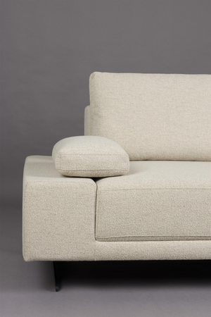 Off White Upholstered Sofa | Dutchbone Shelly | OROA.com