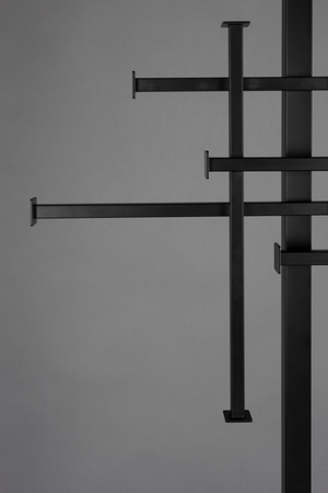 Black Metal Coat Rack | Dutchbone Rumex | OROA.com
