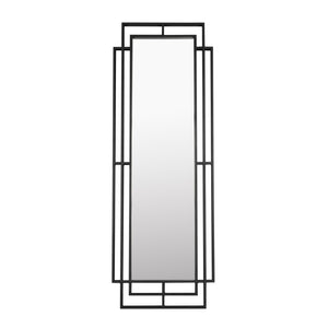   Black Metal Framed Mirror | Oroa.com