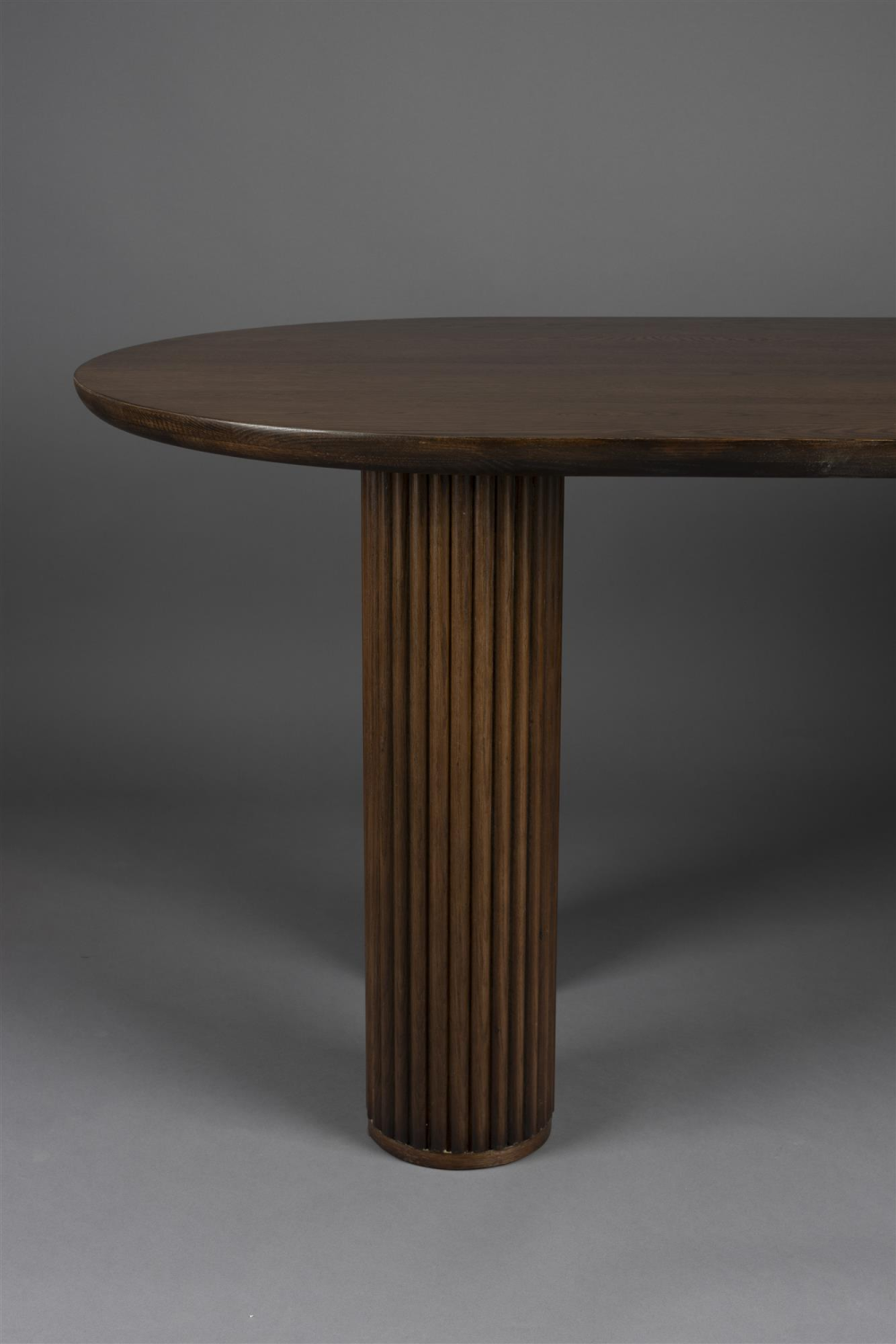 Brown Oak Dining Table | Dutchbone Dean | OROA.com