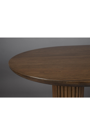 Brown Oak Dining Table | Dutchbone Dean | OROA.com