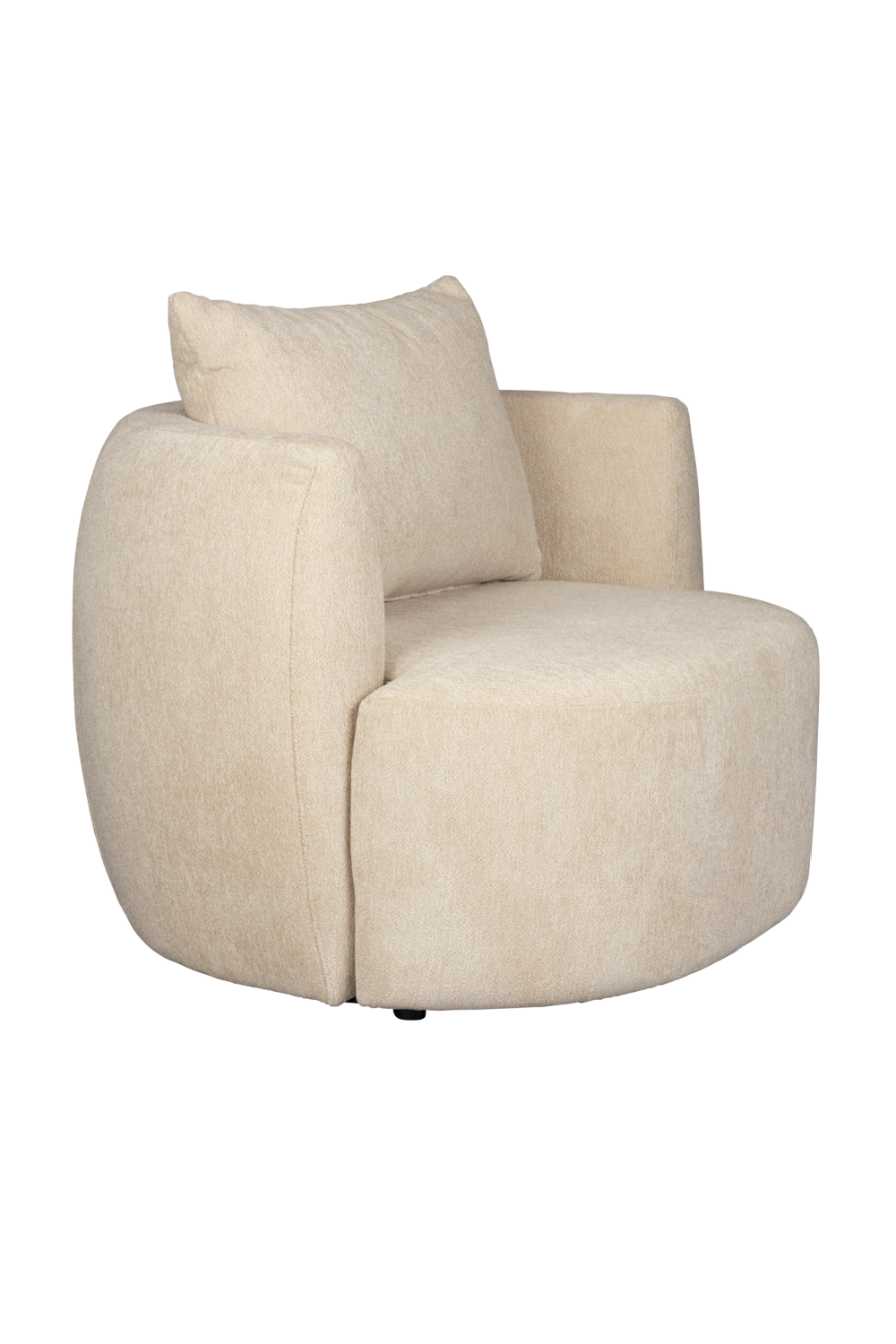 Woven Lounge Barrel Chair | Dutchbone Rocca | OROA.com