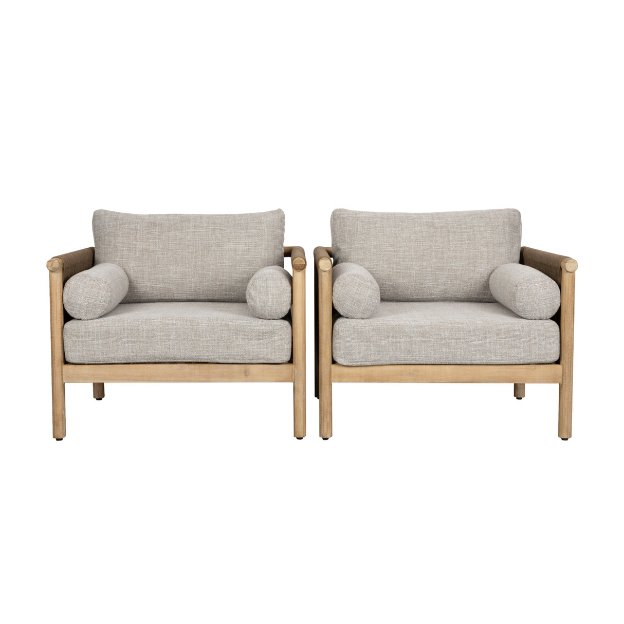   Acacia Outdoor Lounge Chairs (2) | Oroa.com