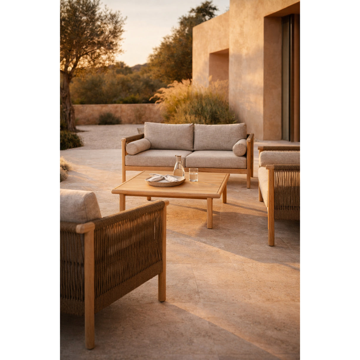  Modern furniture - Acacia Wood Outdoor Set - www.oroa.com | Oroa.com
