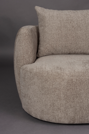 Woven Lounge Barrel Chair | Dutchbone Rocca | OROA.com
