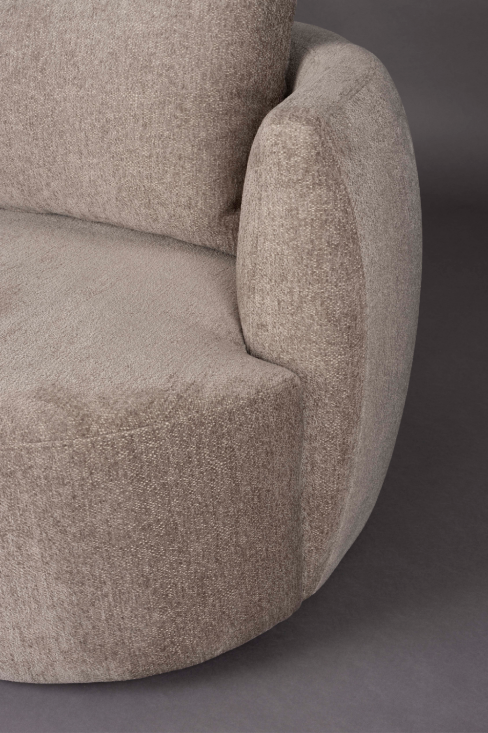 Woven Lounge Barrel Chair | Dutchbone Rocca | OROA.com