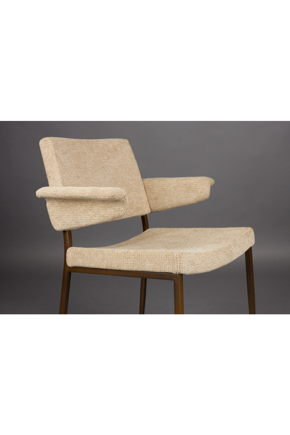Curved Arm Dining Chair | Dutchbone Portland | OROA.com