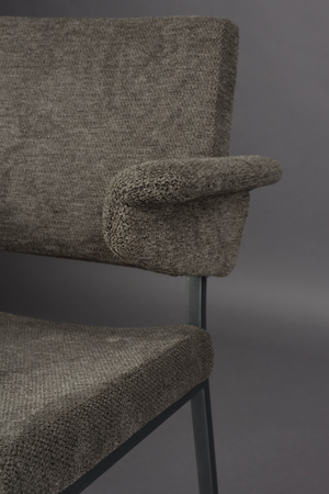 Curved Arm Dining Chair | Dutchbone Portland | OROA.com