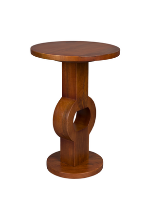 Solid Mango Wood Side Table | Dutchbone Tondo | Oroa.com