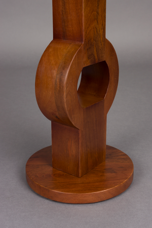 Solid Mango Wood Side Table | Dutchbone Tondo | Oroa.com