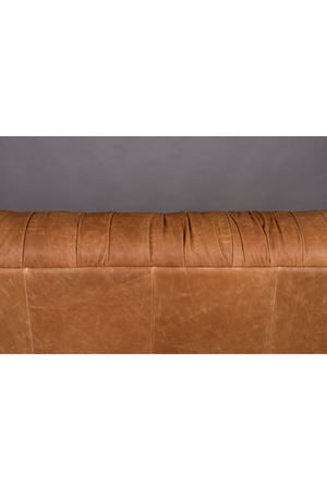 Leather Pleated Sofa | Dutchbone Douglas | Oroa.com