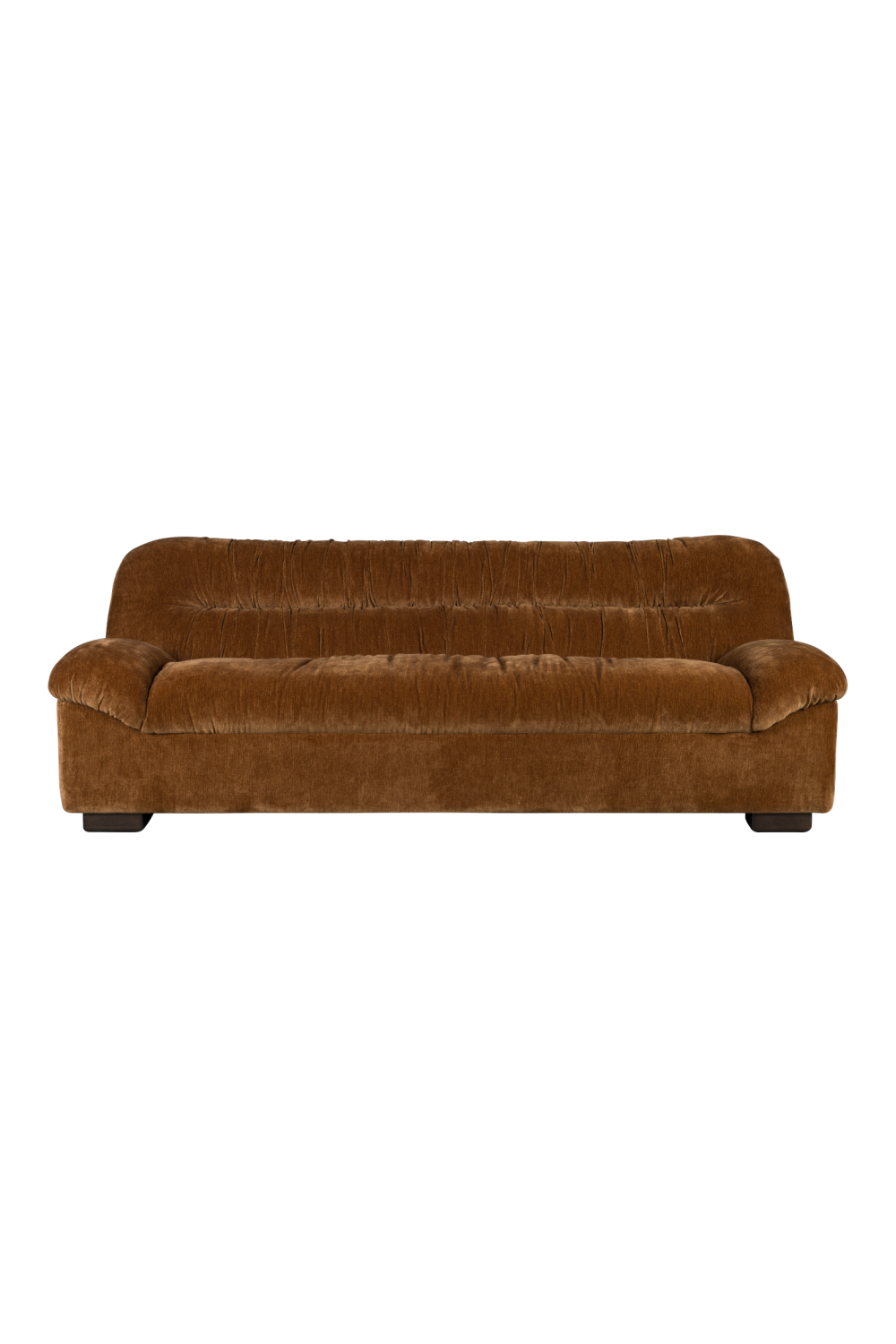 Velvet Pleated Sofa | Dutchbone Douglas | OROA.com