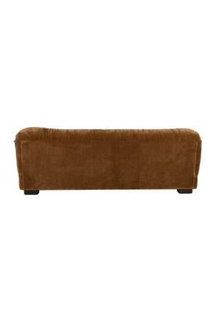Velvet Pleated Sofa | Dutchbone Douglas | OROA.com