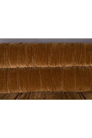 Velvet Pleated Sofa | Dutchbone Douglas | OROA.com