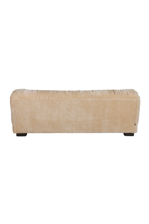 Velvet Pleated Sofa | Dutchbone Douglas | OROA.com