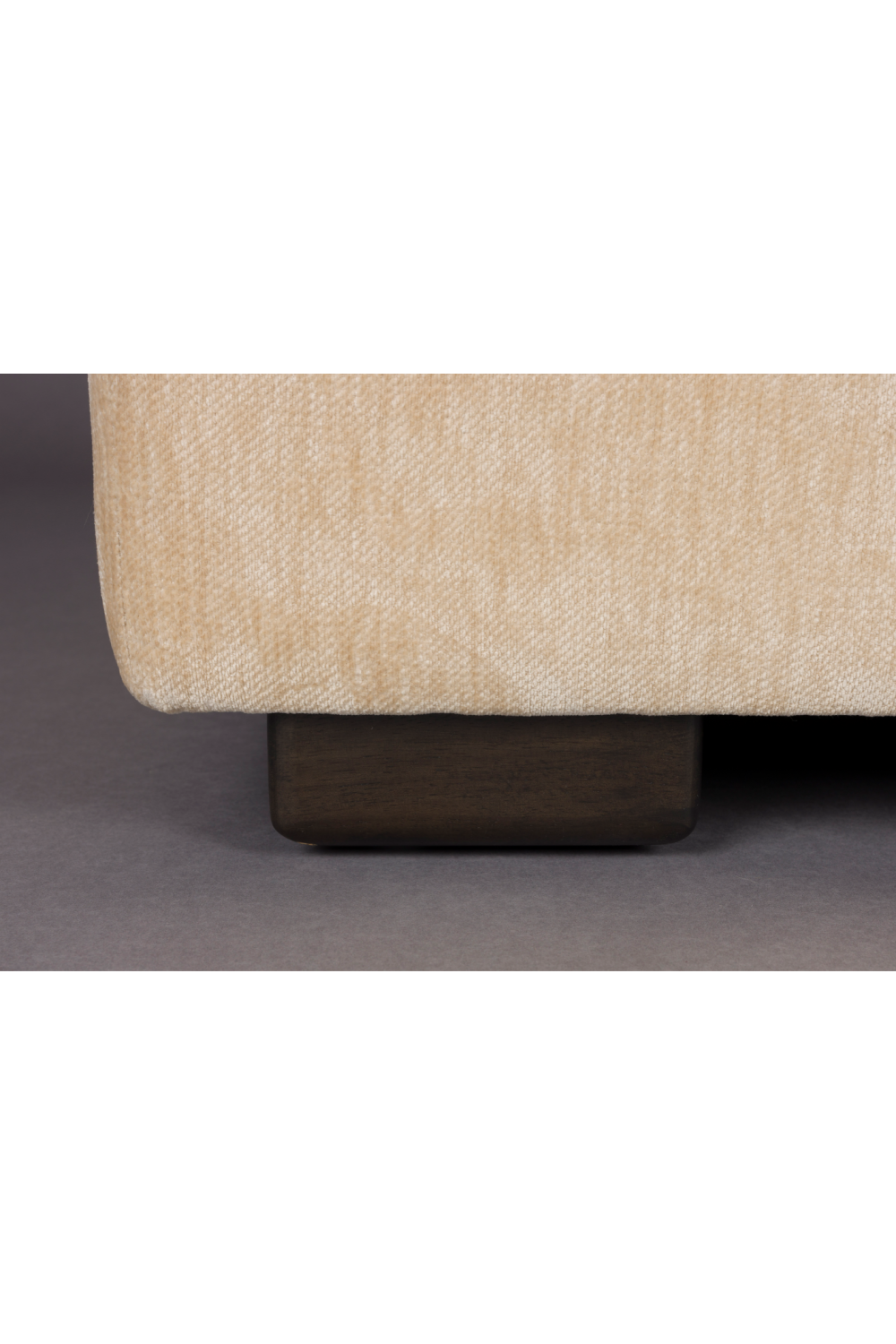 Velvet Pleated Sofa | Dutchbone Douglas | OROA.com