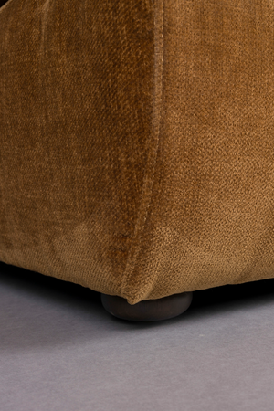 Velvet Upholstered Lounge Chair | Dutchbone Radley | OROA.com