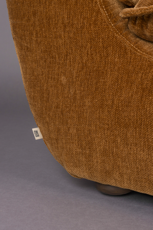 Velvet Upholstered Lounge Chair | Dutchbone Radley | OROA.com