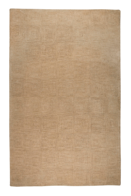   Modern European furniture - Square Block Patterned Carpet 7'5" x 10' - www.oroa.com | Oroa.com