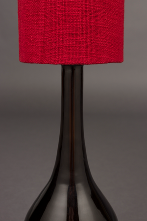 Red Fabric Table Lamp | Dutchbone Jules | Oroa.com